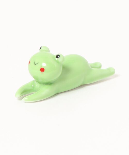 yururira（ユルリラ）の「陶器製アニマル箸置き 17タイプ（カトラリー・レディース・H/P/C/K/B/J/F/N/E/M/D/L/G/O/A/I/Q・FREE）」の14枚目の写真