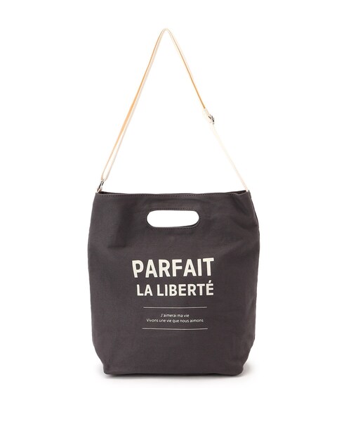 DRESKIP（ドレスキップ）の「◆クリテハンプショルダー（ショルダーバッグ・レディース・チャコールグレー/グレー/グリーン/アイボリー・00）」の3枚目の写真