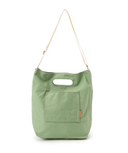 DRESKIP（ドレスキップ）の「◆クリテハンプショルダー（ショルダーバッグ・レディース・チャコールグレー/グレー/グリーン/アイボリー・00）」の7枚目の写真