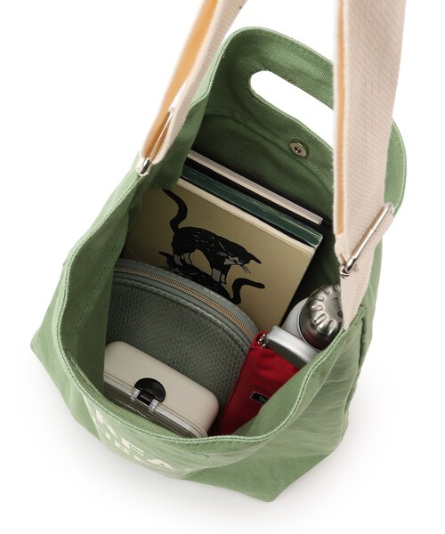 DRESKIP（ドレスキップ）の「◆クリテハンプショルダー（ショルダーバッグ・レディース・チャコールグレー/グレー/グリーン/アイボリー・00）」の9枚目の写真