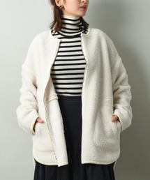 ニードルナッピングリバーシブルコート