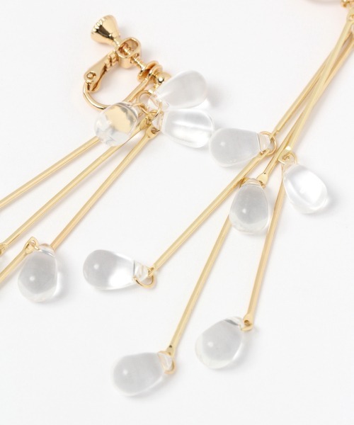 イヤリング アクセサリーロングシズクイヤリング イヤリング Me ミィパーセント のファッション イヤリング アクセサリーロングシズクイヤリング イヤリング Me ミィパーセント のファッション