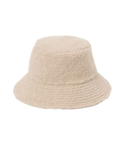 Ungrid（アングリッド）の「リバーシブルボアバケットハット（ハット・レディース・モカ/アイボリー・FREE）」の15枚目の写真