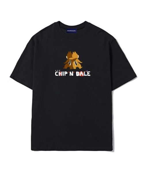 muahmuah（ムーアムーア）の「『muah muah/ムーアムーア×DISNEY/ディズニー』Chip and Dale Playmate T-shirt/チップ＆デール プレイメイト 半袖Tシャツ（Tシャツ/カットソー・レディース・イエロー/ホワイト/ブラック/パープル/ピンク・FREE）」の22枚目の写真