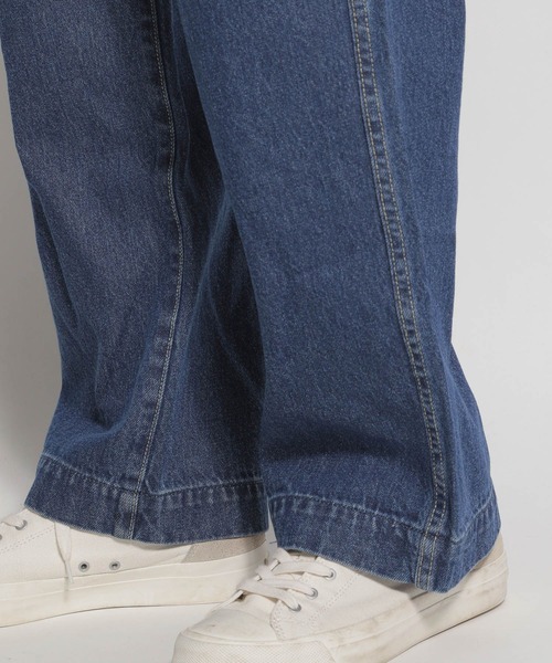 niko and...（ニコアンド）の「[niko and ...JEANS 2021AW]リラックスマリンデニムパンツ（デニムパンツ・レディース・ダークグレー/ブルー/サックスブルー・SMALL/MEDIUM/LARGE）」の12枚目の写真