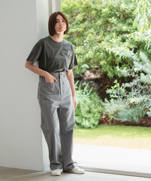 niko and...（ニコアンド）の「[niko and ...JEANS 2021AW]リラックスマリンデニムパンツ（デニムパンツ・レディース・ダークグレー/ブルー/サックスブルー・SMALL/MEDIUM/LARGE）」の19枚目の写真