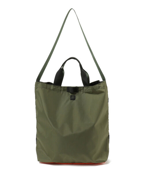 B:MING by BEAMS(ビーミングバイビームス)の「MIS × B:MING by BEAMS / 別注 2WAY TOTEBAG(ショルダーバッグ・メンズ・ブルー系その他/ベージュ系その他/グリーン系その他・ONE SIZE)」の7枚目の写真