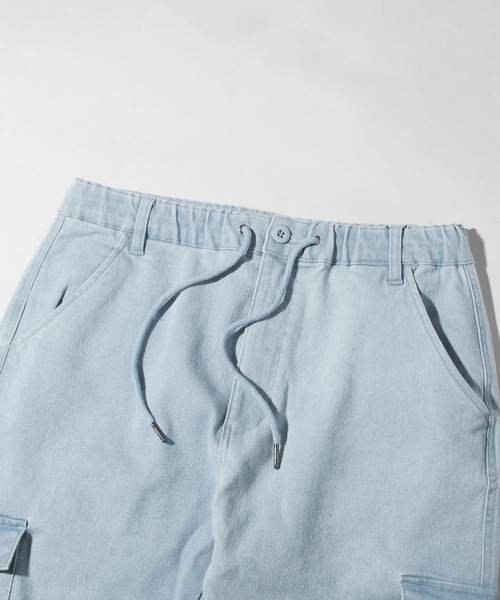 ZIP FIVE（ジップファイブ）の「【ZIP FIVE】テーパードスキニーカーゴジョガーパンツ（カーゴパンツ・メンズ・ベージュ/サックスブルー/ブラック系/ブラック/カーキ/ブルー・MEDIUM/LARGE/SMALL/X-LARGE）」の17枚目の写真