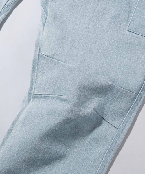 ZIP FIVE（ジップファイブ）の「【ZIP FIVE】テーパードスキニーカーゴジョガーパンツ（カーゴパンツ・メンズ・ベージュ/サックスブルー/ブラック系/ブラック/カーキ/ブルー・MEDIUM/LARGE/SMALL/X-LARGE）」の20枚目の写真