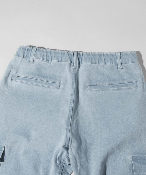 ZIP FIVE（ジップファイブ）の「【ZIP FIVE】テーパードスキニーカーゴジョガーパンツ（カーゴパンツ・メンズ・ベージュ/サックスブルー/ブラック系/ブラック/カーキ/ブルー・MEDIUM/LARGE/SMALL/X-LARGE）」の15枚目の写真