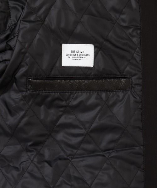 CRIMIE（クライミー）の「KEVIN HALF COAT（ミリタリージャケット・メンズ・カーキ/ブラック・S/L/XXL/M/XL）」の8枚目の写真