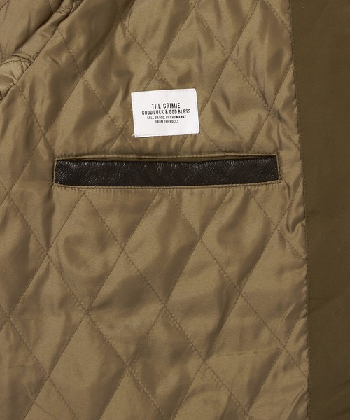 CRIMIE（クライミー）の「KEVIN HALF COAT（ミリタリージャケット・メンズ・カーキ/ブラック・S/L/XXL/M/XL）」の20枚目の写真