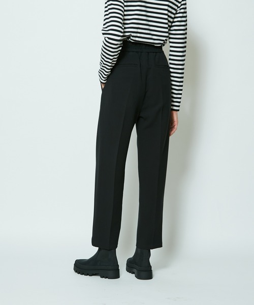 CIAOPANIC（チャオパニック）の「＃【SUPERTHANKS/スーパーサンクス】BELT TUCK TAPERD PT/タックテーパードパンツ（その他パンツ・レディース・ブラック/チェック/ライトベージュ・SMALL）」の14枚目の写真