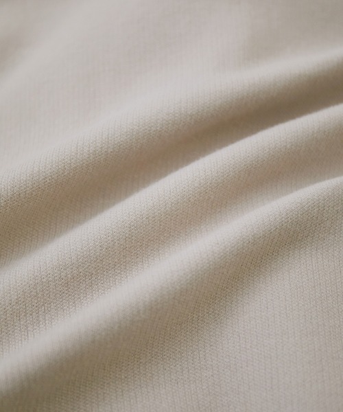 ROPE'(ロペ)の「【セットアップ対応】コットンポリ接結ニットワイドカーディガン(カーディガン/ボレロ・レディース・ベージュ/ダークブラウン・38)」の8枚目の写真