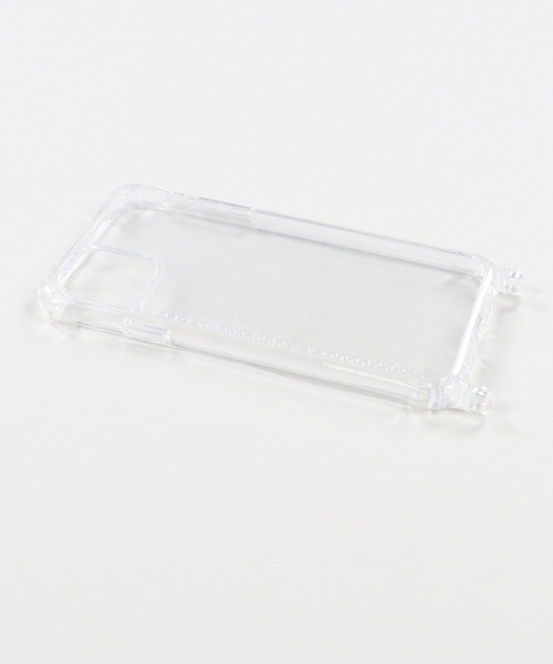 SPINNS（スピンズ）の「【選べるスマホショルダー】ストラップホール付き クリアスマホケース（スマホケース/カバー・レディース・クリア・iPhone 11/XR/iPhone 12/iPhone 7/8/SE(第2/第3世代)/iPhone 11 Pro Max/iPhone 12 Pro Max/iPhone 11 Pro/iPhone 12 mini/iPhone 13/iPhone 13 mini/iPhone 13 Pro Max/iPhone 13 Pro/iPhone 14/iPhone 14 Pro/iPhone 14 Pro Max/iPhone 14 Plus/iPhone 15/iPhone 16）」の3枚目の写真