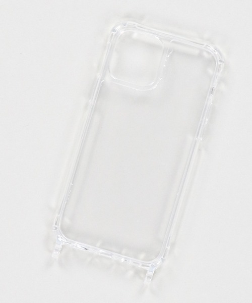 SPINNS（スピンズ）の「【選べるスマホショルダー】ストラップホール付き クリアスマホケース（スマホケース/カバー・レディース・クリア・iPhone 11/XR/iPhone 12/iPhone 7/8/SE(第2/第3世代)/iPhone 11 Pro Max/iPhone 12 Pro Max/iPhone 11 Pro/iPhone 12 mini/iPhone 13/iPhone 13 mini/iPhone 13 Pro Max/iPhone 13 Pro/iPhone 14/iPhone 14 Pro/iPhone 14 Pro Max/iPhone 14 Plus/iPhone 15/iPhone 16）」の7枚目の写真