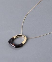 UNITED ARROWS | ＜UNITED ARROWS＞コンビ オーバル ネックレス(ネックレス)