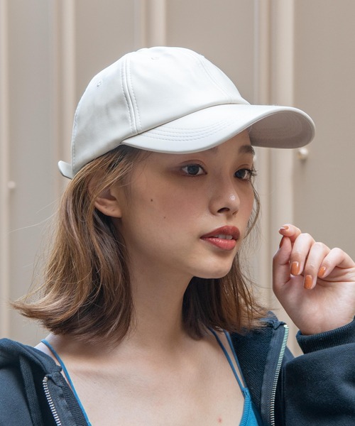 WEGO（ウィゴー）の「WEGO/フェイクレザーキャップ（キャップ）」 - WEAR