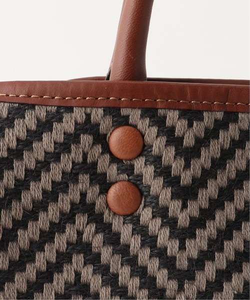 Spick & Span（スピックアンドスパン）の「【MICA DELLA VALLE】 ヘリンボーントート（トートバッグ・レディース・チャコールグレー・FREE）」の16枚目の写真