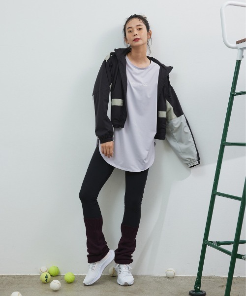 【美品】NERGY×ellesse UV＆撥水 ウィンドブレーカー FREE ellesse（エレッセ）の「【NERGY×ellesse】UV&撥水 ウィンド