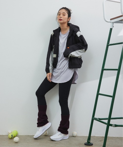 【美品】NERGY×ellesse UV＆撥水 ウィンドブレーカー FREE ellesse（エレッセ）の「【NERGY×ellesse】UV&撥水 ウィンド