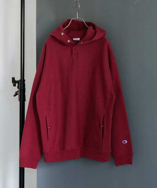 Champion(チャンピオン)の「『一部WEB限定カラー/サイズ』『別注』Champion×DOORS RWフーディ(パーカー・メンズ・グレー/ブルー系その他/ベージュ/バーガンディー/ブラック・MEDIUM/X-LARGE/LARGE)」の19枚目の写真