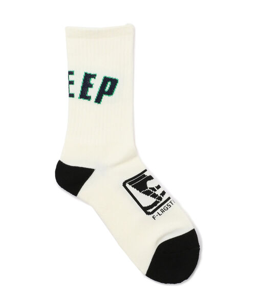 F-LAGSTUF-F（フラグスタフ）の「F-LAGSTUF-F/フラグスタフ/クリープソックス/CreepSox（ソックス/靴下・メンズ・レッド/グリーン・FREE）」の9枚目の写真