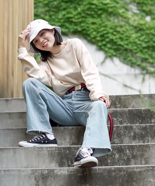 Dickies（ディッキーズ）の「【DICKIES/ディッキーズ】ストリートスタイルのワンポイントにマストアイテム 2ライン ロング丈 シンプル ガチャベルト GIベルト（ベルト・メンズ・ホワイト/ブラック/ネイビー/レッド/カーキ/イエロー・FREE）」の18枚目の写真