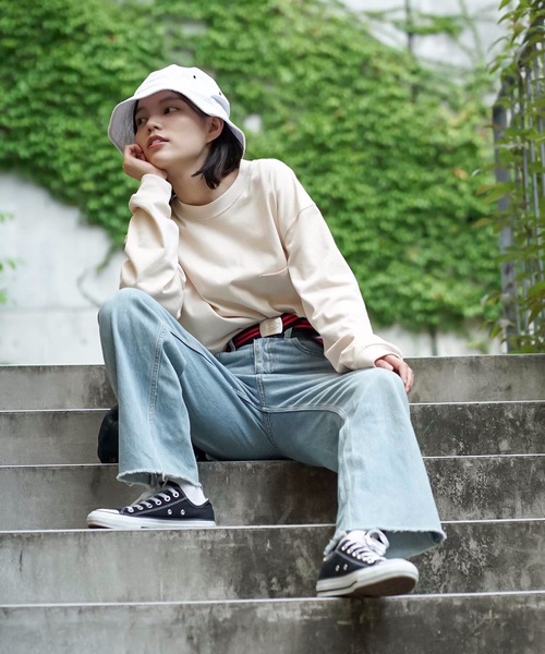Dickies（ディッキーズ）の「【DICKIES/ディッキーズ】ストリートスタイルのワンポイントにマストアイテム 2ライン ロング丈 シンプル ガチャベルト GIベルト（ベルト・メンズ・ホワイト/ブラック/ネイビー/レッド/カーキ/イエロー・FREE）」の17枚目の写真