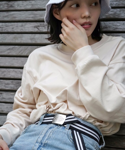 Dickies（ディッキーズ）の「【DICKIES/ディッキーズ】ストリートスタイルのワンポイントにマストアイテム 2ライン ロング丈 シンプル ガチャベルト GIベルト（ベルト・メンズ・ホワイト/ブラック/ネイビー/レッド/カーキ/イエロー・FREE）」の13枚目の写真