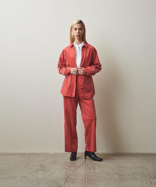 Steven Alan（スティーブンアラン）の「＜Steven Alan＞CORDUROY DOLMAN SLEEVE SHIRT/シャツ（シャツ/ブラウス・レディース・ネイビー/ピンク/オフホワイト・M/S）」の18枚目の写真