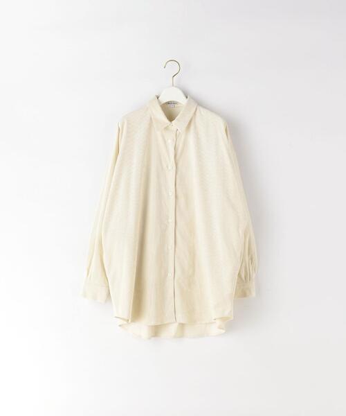 Steven Alan（スティーブンアラン）の「＜Steven Alan＞CORDUROY DOLMAN SLEEVE SHIRT/シャツ（シャツ/ブラウス・レディース・ネイビー/ピンク/オフホワイト・M/S）」の14枚目の写真