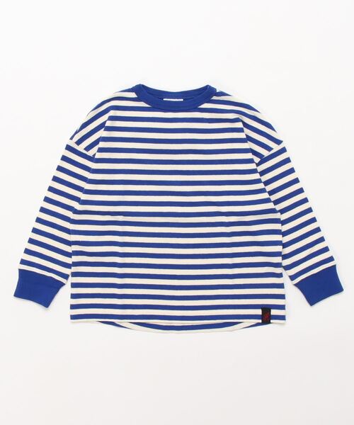 DENIM DUNGAREE(デニムダンガリー)の「フクダボーダー GRAMICCI(グラミチ) Tシャツ(Tシャツ/カットソー・キッズ・ブラック/ブルー/マスタード・130/140)」の2枚目の写真