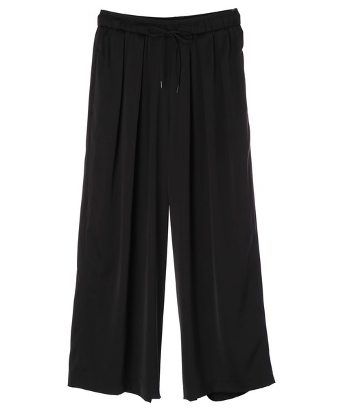 Editt by YECCA VECCA(エディットバイイェッカヴェッカ)の「タックワイドパンツ*(その他パンツ・レディース・ベージュ/ブラック/グリーン・FREE)」の15枚目の写真