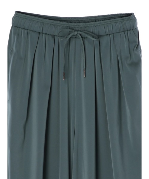 Editt by YECCA VECCA(エディットバイイェッカヴェッカ)の「タックワイドパンツ*(その他パンツ・レディース・ベージュ/ブラック/グリーン・FREE)」の14枚目の写真