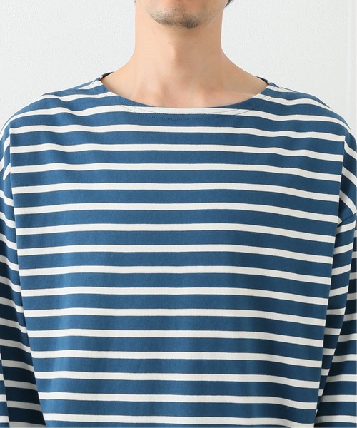 417 EDIFICE（フォーワンセブンエディフィス）の「バスクボーダーボートネック（Tシャツ/カットソー・メンズ・その他7/その他10/その他1/その他17・SMALL/MEDIUM/LARGE）」の9枚目の写真