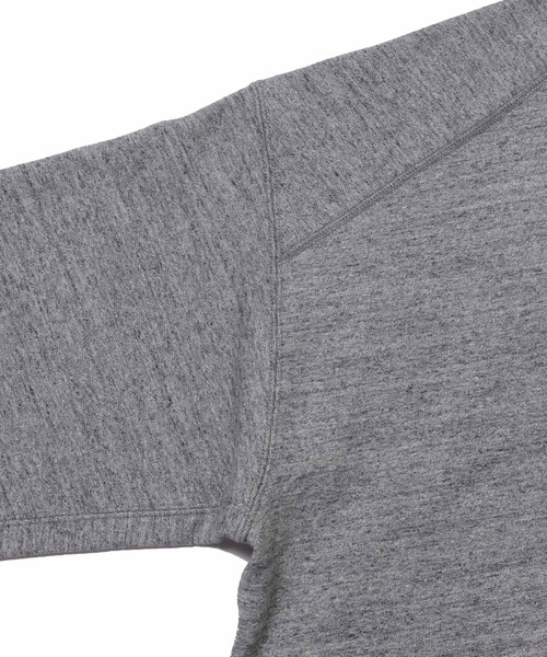 ADAM ET ROPE'（アダムエロペ）の「メランジテリー ラウンドヘム クルーネックスウェット（スウェット・メンズ・ホワイト系その他5/グレー・M/L）」の3枚目の写真