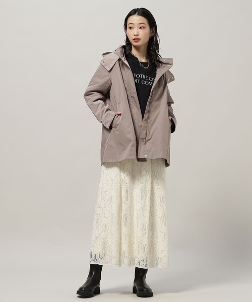 NATURAL BEAUTY BASIC(ナチュラルビューティーベーシック)の「マウンテンパーカー(ライナー付き)/0171259001(マウンテンパーカー・レディース・ネイビー/ベージュ/カーキ・MEDIUM/SMALL/LARGE)」の7枚目の写真