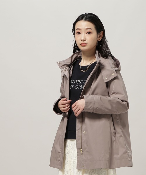 NATURAL BEAUTY BASIC(ナチュラルビューティーベーシック)の「マウンテンパーカー(ライナー付き)/0171259001(マウンテンパーカー・レディース・ネイビー/ベージュ/カーキ・MEDIUM/SMALL/LARGE)」の10枚目の写真