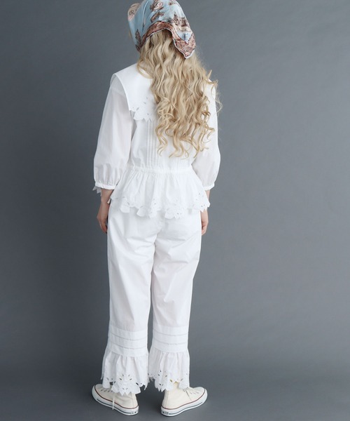 peu pres（プープレ）の「●レモン刺繍 パンツ（その他パンツ・レディース・ブラック/ホワイト・FREE）」の21枚目の写真