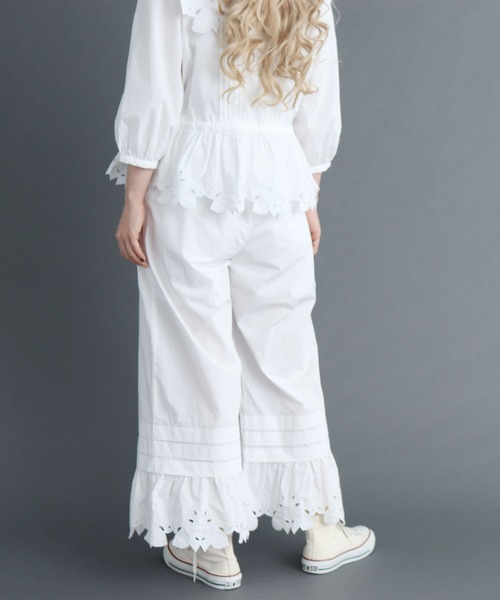 peu pres（プープレ）の「●レモン刺繍 パンツ（その他パンツ・レディース・ブラック/ホワイト・FREE）」の13枚目の写真