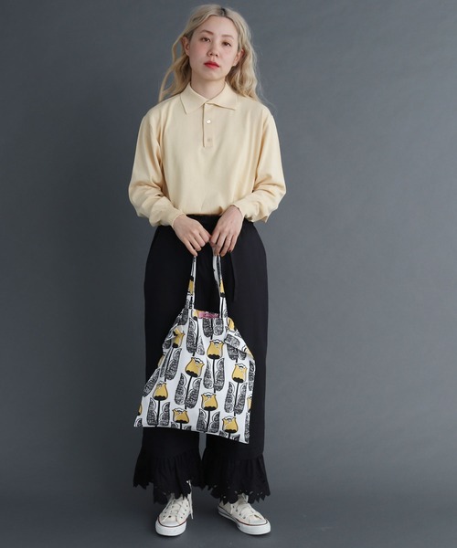 peu pres（プープレ）の「●レモン刺繍 パンツ（その他パンツ・レディース・ブラック/ホワイト・FREE）」の8枚目の写真