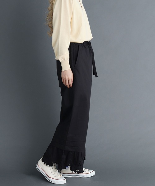 peu pres（プープレ）の「●レモン刺繍 パンツ（その他パンツ・レディース・ブラック/ホワイト・FREE）」の18枚目の写真