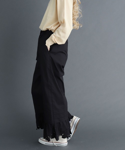 peu pres（プープレ）の「●レモン刺繍 パンツ（その他パンツ・レディース・ブラック/ホワイト・FREE）」の20枚目の写真