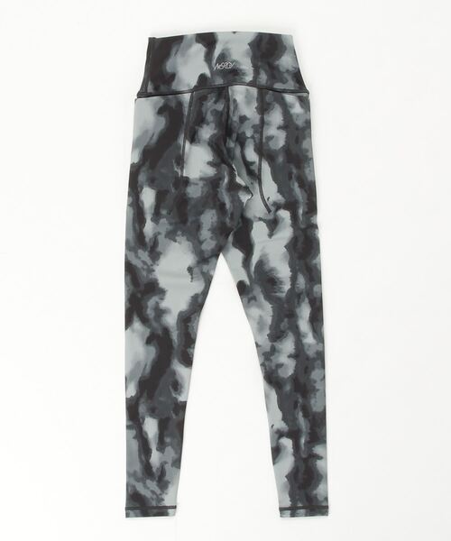 NERGY（ナージー）の「ナージージャパン NERGY サスティナブル クラウド柄タイツ（タイツ/ストッキング・レディース・グリーン/ブラック・M/S/L）」の3枚目の写真