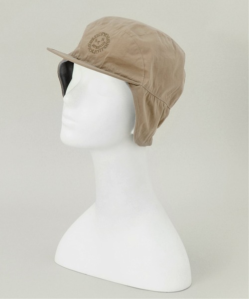 SAYHELLO（セイハロー）の「【SAYHELLO / セイハロー】FACE LOGO SNOWMAN CAP（キャップ・メンズ・ブラック/ベージュ/グリーン・FREE）」の15枚目の写真