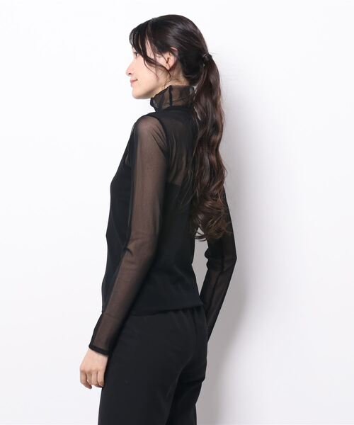 I am I in fact...（アイアムアイインファクト）の「パワーネットチュール　インナー（Tシャツ/カットソー・レディース・ホワイト/ピンク/ブルー/グリーン/レッド/ブラック/パープル/サックスブルー/イエロー・FREE）」の15枚目の写真