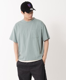 【BLUE STANDARD/ブルースタンダード】ポケット付きBIGTシャツ ルーズTシャツ 2枚セット コットン100%