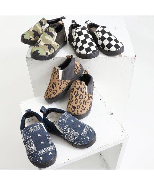 BREEZE(ブリーズ)の「/4色4柄スリッポン(スリッポン・キッズ・チェック/ベージュ/カモフラージュ/ネイビー・18/16/15 /14/19/17)」の10枚目の写真