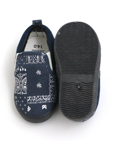 BREEZE(ブリーズ)の「/4色4柄スリッポン(スリッポン・キッズ・チェック/ベージュ/カモフラージュ/ネイビー・18/16/15 /14/19/17)」の14枚目の写真